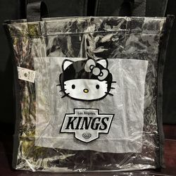 Hello Kitty x LA Kings Clear Tote bag FOCO