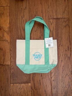 Trader Joe’s mini pastel tote