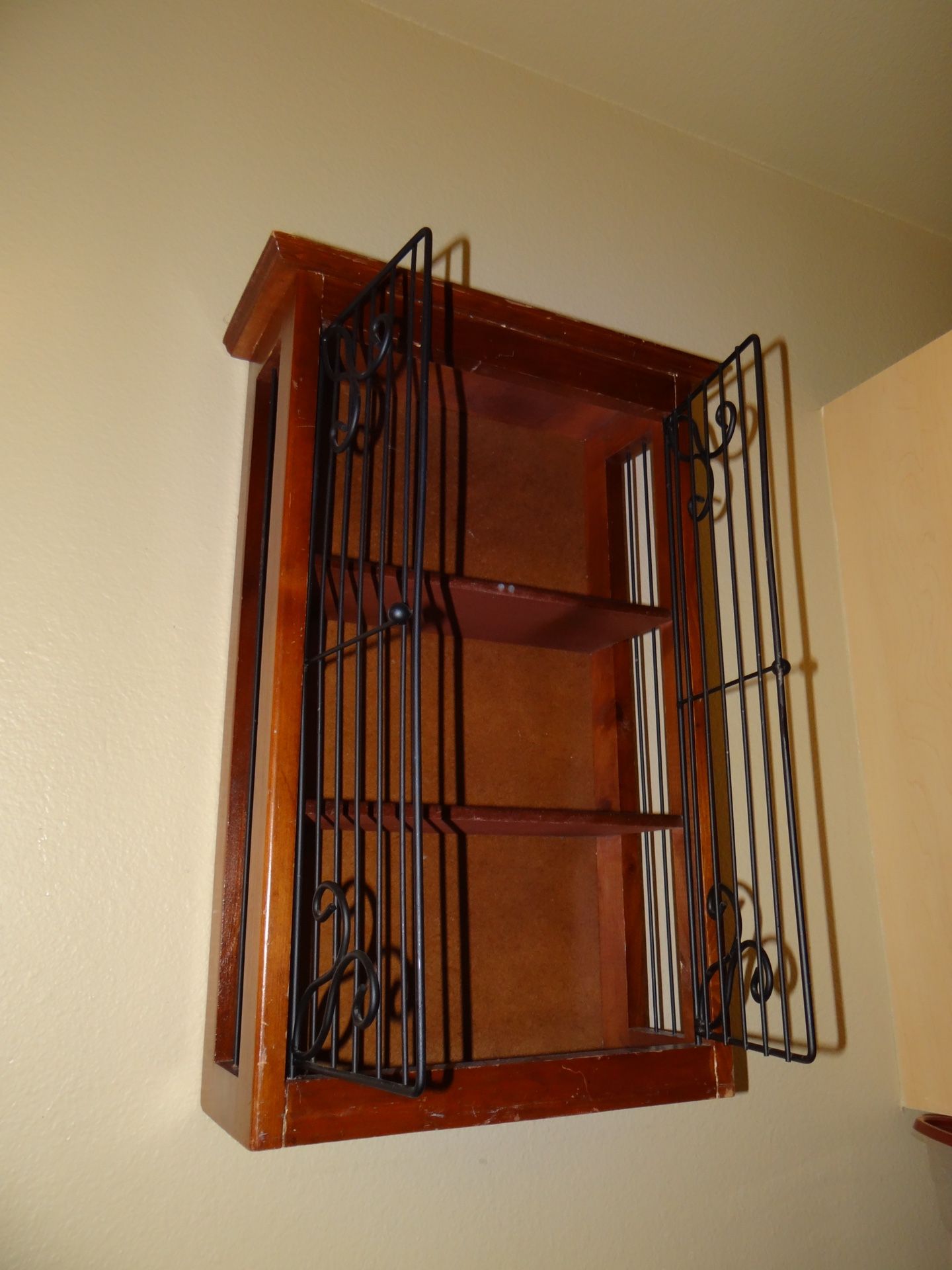 Wooden Wall Hanging Cabinet