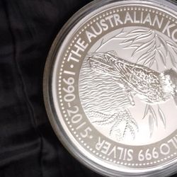 1 Kilo Perth Mint 2015 Kookaburra