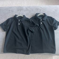 Set of 8 Boys school uniform polo shirts size small (6/7)