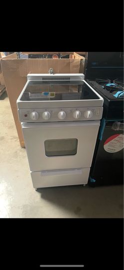 Stove electric premier white w 20”