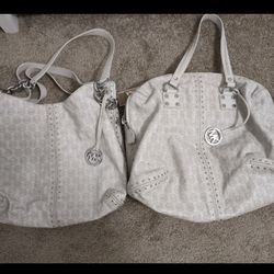 New With Tags Michael Kors Leather Luggage Carry On Weekender Set Handbag Purse Tote