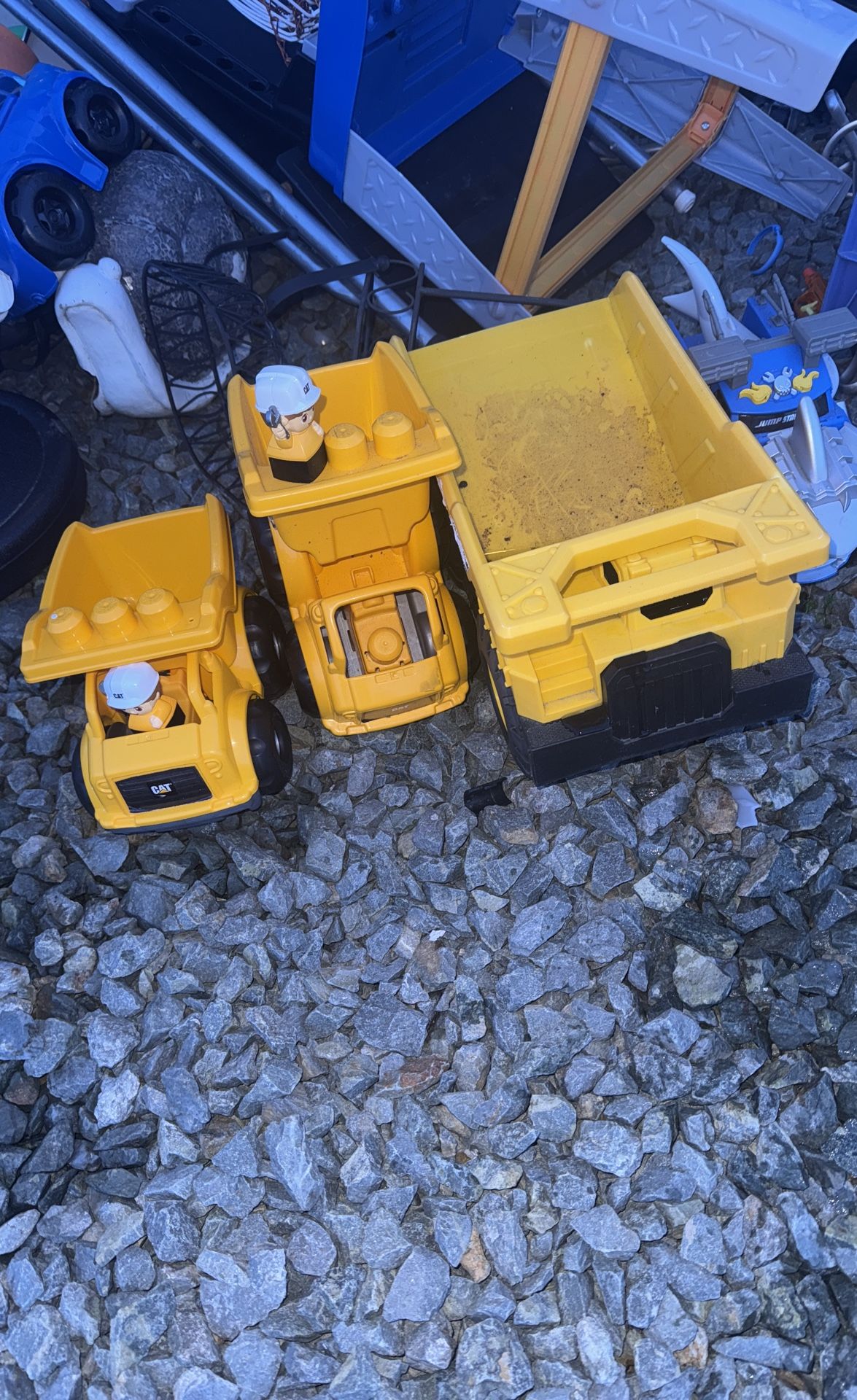 3 Yellow Kids Cars