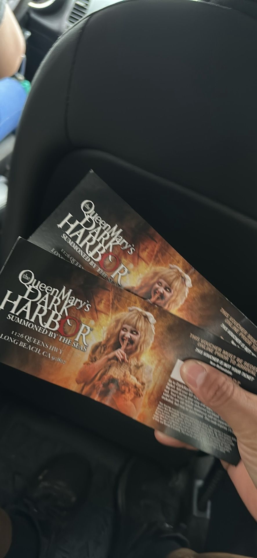 2 VIP Dark Harbor TICKETS
