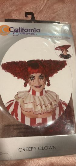 California Costumes Creepy Clown Wig