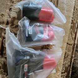 3 GENUINE MILWAUKEE  M12 BATTERY, 2-1.5ah, 1- 3ah XC, BRAND NEW