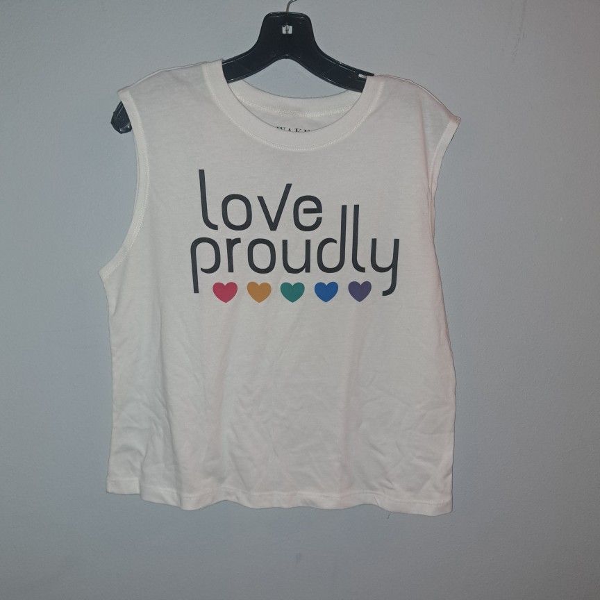 Love Proudly Large Tank