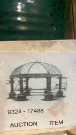 Iron hexagon gazebo