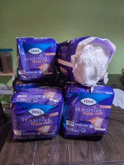 Lot of 59 new TENA sensitive overnight disposable underwear