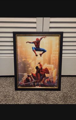 Spider-Man framed 11" x 14" print