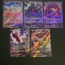 Pokemon Sword & Shield V cards