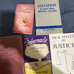 Faith Based Books-5books