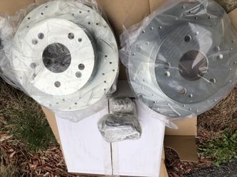 Honda Accord 2002 4 Brake disc’s 4 pats $100