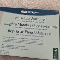 Multi Use Wall Shelf Brand New In Box 