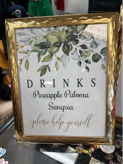 Wedding signs