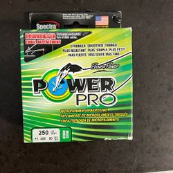 Power Pro For Downrigger  Braid 450 Ft 