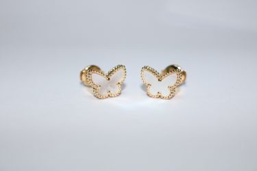 Van Cleef and Arpels butterfly earrings