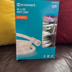 40 foot LED rope light – soft white