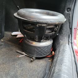 Iso blown or damaged subwoofers