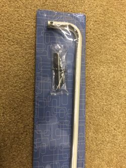 Graber structures single Curtain Rod 28”-48”