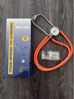 CURAPLEX ORANGE STETHOSCOPE