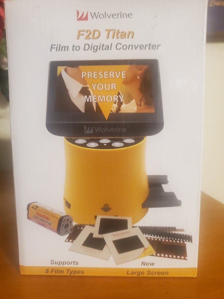 New F2d Titan Film To Digital Converter By Wolverine