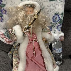 Santa tree topper 18 in