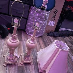 Duo Desk Lamps Vintage