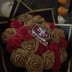 49ers Eternal Bouquet 🌹🏈