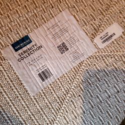 Gertmenian Serenity Collection Area Rug – 7’10” x 10’ – Cream / Neutral – $50