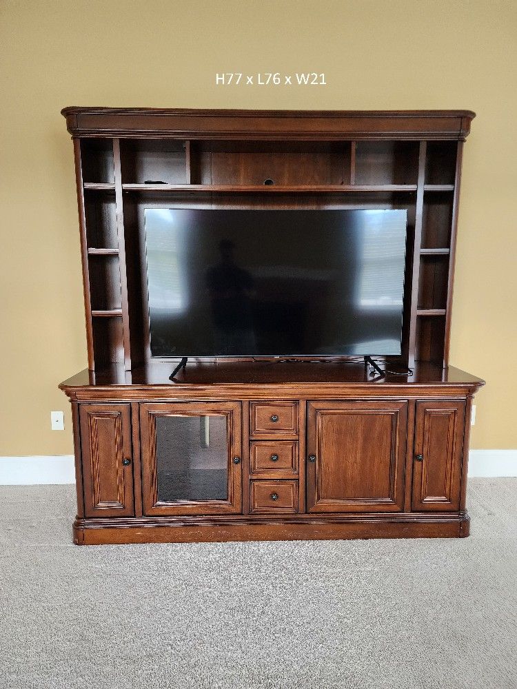 Wooden Entertainment Center