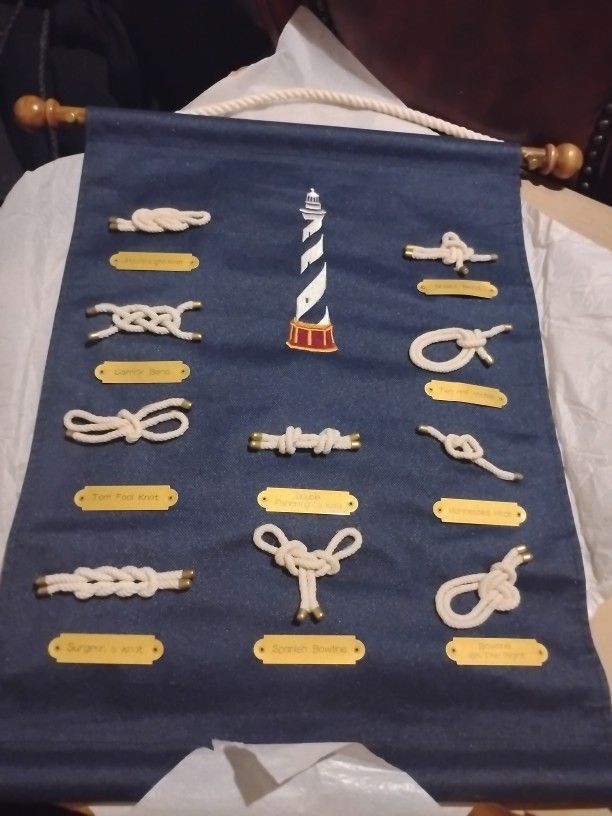 Nautical Scroll Hanging