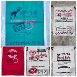 Personalized Santa Sacs 