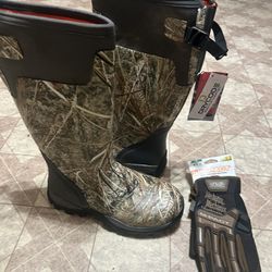 Drycode Cameo Boots Size 10 