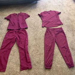 Maroon Scrubs