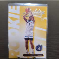 Anthony Edwards Rookie Timberwolves NBA basketball card 