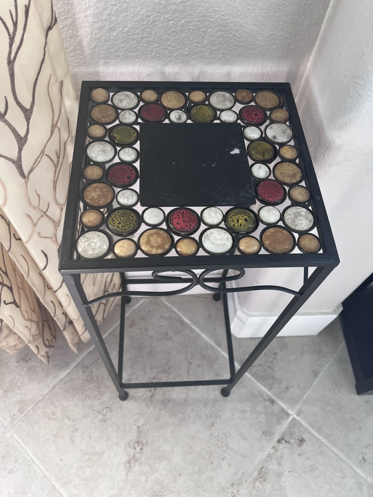 Decorative Mosaic Side Table