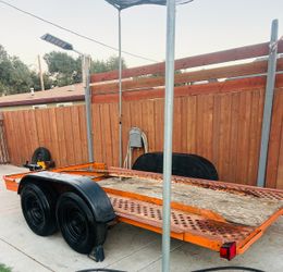 Car hauler trailer