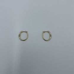 Women’s 14K Gold Diamond Earrings
