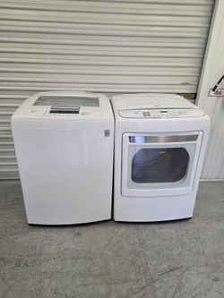 LG washer and dryer like new very good condition you got 60 days warranty