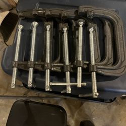 10” Clamps- New