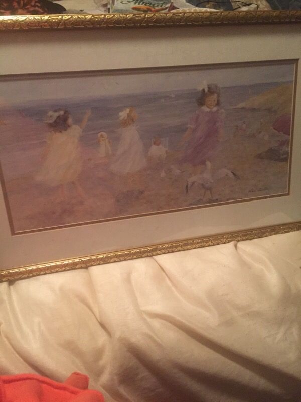 Framed Art Print Helene Leveillee