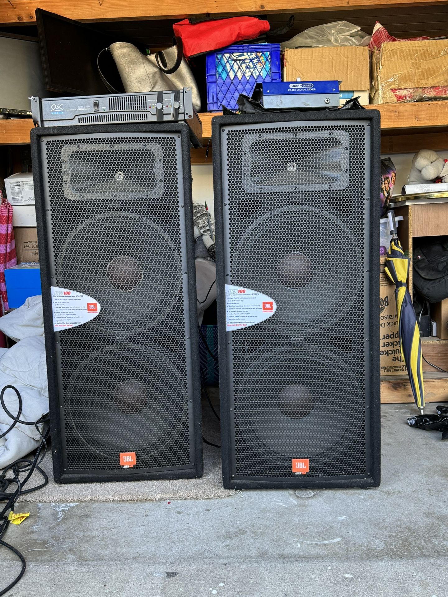 Speakers - JBL JRX 125 for Sale in Riverside, CA - OfferUp