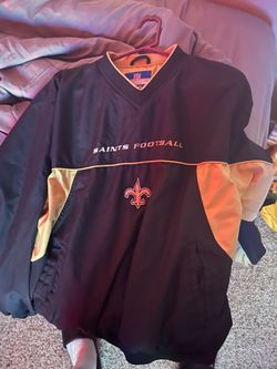 NFL New Orleans Saints Football Pullover Jacket