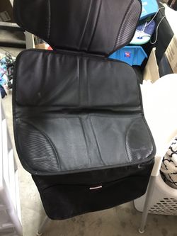 Booster seat car protector