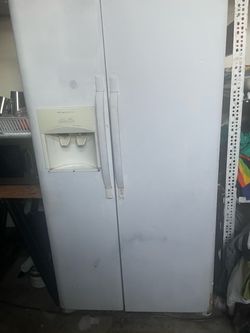 Frigidaire Side-by-Side Refrigerator with Ice and Water Dispenser