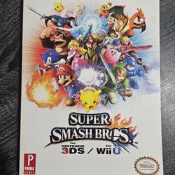 Official Game Guide Nintendo Super Smash Bros Video Game