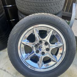 20in wheels and tires 275/55r20