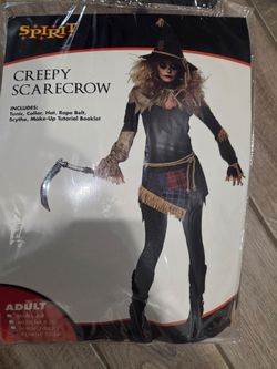 Creepy scarecrow Halloween costume